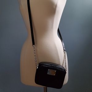 Michael Kors black small crossbody bag